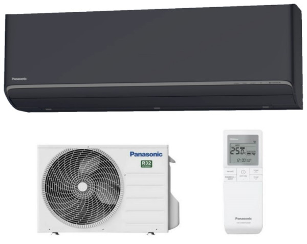 Panasonic KIT-XZ25-ZKE-H Etherea Grafitszürke Inverteres Split klíma